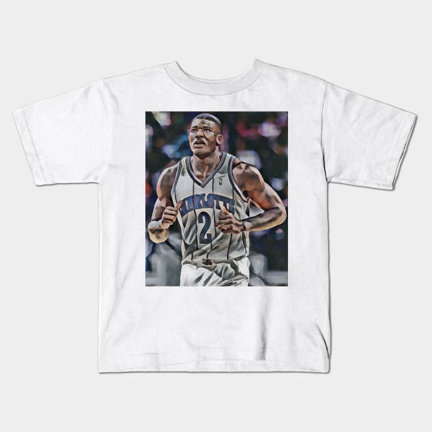 larry johnson Kids T-Shirt by sepuloh